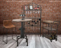 Mobile Porta Vivande Manhattan Cm 99.3X42X185(m-13)