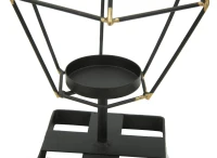 Porta Candela Bright Piramid Cm 15X13X29(m-3)