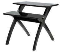 Tavolinetto 2 Livelli Nero Cm 60X60X60 (m-3)