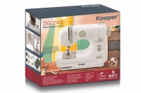 Kooper Macchina Da Cucire Bianco/Grigio Grande(m-17)