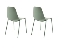 Homemania Set di 2 Sedie Antila Verde Mare(m-3)