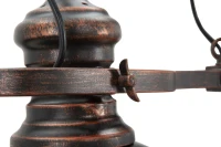 Lampadario 3 Luci Industry Cm 120X30X30 (Catena  85Cm)(m-5)