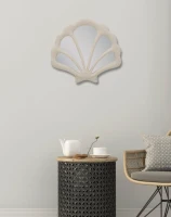 Specchio Conchiglia Cm 40.5X2.3X37.3(m-2)