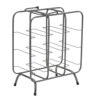 Porta Bottiglie Rack Quadrato (9 Posti) Cm 40X23X47.5(m-1)