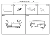 Porta Tv Illinois Cm 120.5X40X61(m-13)