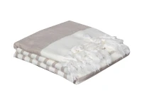 Homemania Telo Fouta Terry Fibra di bamboo 95x170cm Marrone Marrone(m-1)