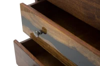 Como' Mustang Cm 88X45X75 (Legno Di Acacia Nilotica)(m-8)