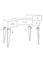 Console Raw Cm 106X44X85(m-14)