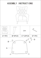 Poltrona Imperial Cm 73X79X106(m-12)