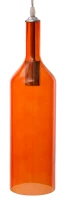 Paralume Da Soffitto Bottle Arancione Cm Ø 11X43(m-2)