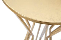 Tavolino Porta Telefono Stick Glam Cm Ø 38X100(m-6)