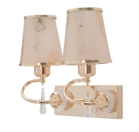 Lampada Da Muro Glam Ring Doppia Cm 32X18X27(m-4)