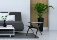 Tavolinetto 2 Livelli Nero Cm 60X60X60 (m-5)