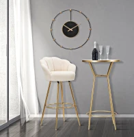 Sgabello Bar Vienna Crema Cm 55X53X110(m-3)