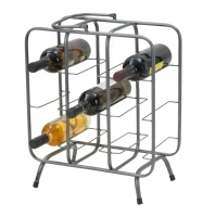 Porta Bottiglie Rack Quadrato (9 Posti) Cm 40X23X47.5(m-11)