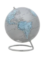 Mappamondo Twist Silver Cm Ø 20X25 (m-2)