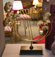 Porta Candela Glam Iris Cm 50X12X55(m-8)