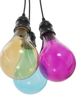 Lampadario Oklahoma 3 Luci Cm Ø 25X135 (Vetro Ø 3.5)(m-3)