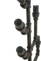 Porta Bottiglie Da Muro Manhattan 8 Posti Cm 40X9X82(m-7)