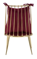 Poltrona Glam Backy Cm 55X60X83 (Altezza Seduta Cm 35 )(m-4)