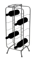 Porta Bottiglie Rack Rett. (10 Posti) Cm 28X23X67(m-8)