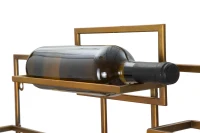 Porta Bottiglie Glam Orizzontale Cm 80X10X50(m-9)