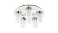 Homemania Lampada A Soffitto Atlas Bianco, Cromo(m-1)