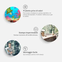 Fotomurale - Silver Abstract 200x140(m-4)