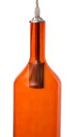 Paralume Da Soffitto Bottle Arancione Cm Ø 11X43(m-3)