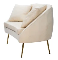 Divano Venice Crema Cm 136X66X78(m-3)