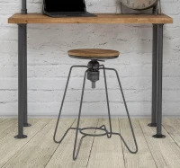 Sgabello Heintreck Cm Ø 39X55-70(m-12)