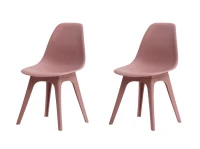 Homemania Set di 2 Sedie Carina Viola(m-1)