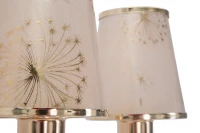 Lampada Da Muro Glam Ring Doppia Cm 32X18X27(m-8)