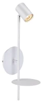 Homemania Lampada A Parete Rogna Bianco W19xDH53xH19 cm(m-1)