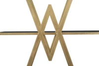 Libreria in acciaio e vetro 80x44,7x180 cm, Nero(m-5)