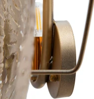 Lampada Da Muro Dishy Glam 5 Luci Cm 138X9X50(m-4)