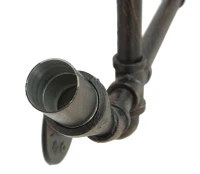 Porta Bottiglie Da Muro Manhattan 8 Posti Cm 40X9X82(m-6)