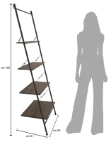 Mobiletto Scaletta Raw Cm 65X41X180(m-10)