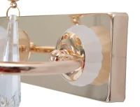 Lampada Da Muro Glam Ring Doppia Cm 32X18X27(m-5)