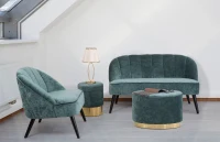 Lampada Da Tavolo Glam Flush Cm Ø 24X47(m-8)