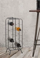 Porta Bottiglie Rack Rett. (10 Posti) Cm 28X23X67(m-14)