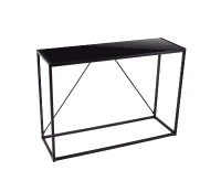 Homemania Consolle Lynx Nero W120xD40xH85 cm(m-1)