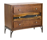 Como' Mustang Cm 88X45X75 (Legno Di Acacia Nilotica)(m-1)