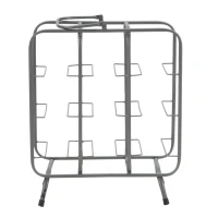 Porta Bottiglie Rack Quadrato (9 Posti) Cm 40X23X47.5(m-3)