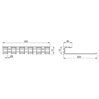Emuca Portabicchieri in 5 linee Supra., Cromato brillo, Acciaio(m-2)
