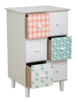 Cassettiera  Auntdeco Cm 43.5X38X71.5(m-6)