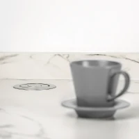 Emuca Torretta Multipresa Vertikal da incasso con 3 prese tipo Schuko e Connettori USB(m-5)