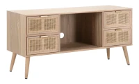 Porta Tv Paglia Di Vienna Cm 120X42X60(m-1)