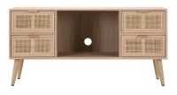 Porta Tv Paglia Di Vienna Cm 120X42X60(m-2)
