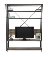 Libreria-Porta Tv Industrial 165X40X210(m-3)